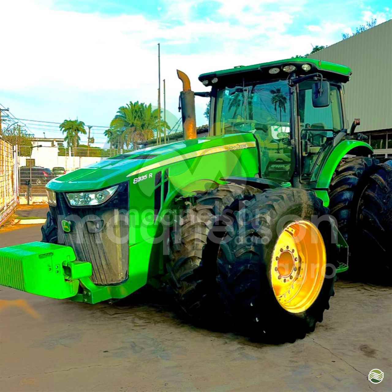 TRATOR JOHN DEERE JOHN DEERE 8335R Tração 4x4 Maqnelson Seminovos Agro UBERLANDIA MINAS GERAIS MG